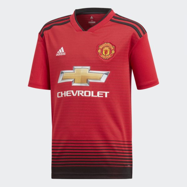 Manchester United home kids jersey