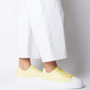 Office Feast Canvas Shoes Yellow