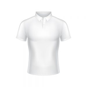 Custom-Polo-T-Shirt-White-Front
