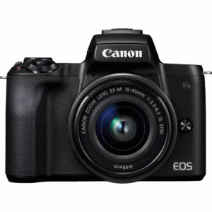 Canon EOS M50 Camera and EF-M 15-45mm IS STM Lens Diamu
