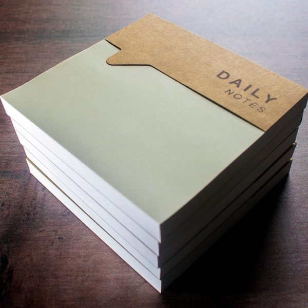 Non Sticky Daily Note Pad