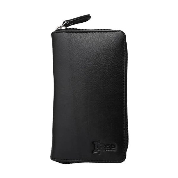 Black-Semi-Long-Leather-Wallet-SB-W66-1