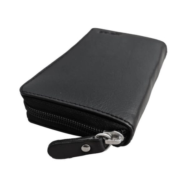 Black-Semi-Long-Leather-Wallet-SB-W66-3