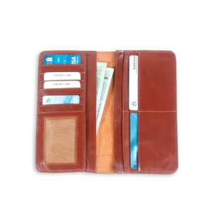 Leather-Long-Leather-Wallet-Brown-SB-W01-3