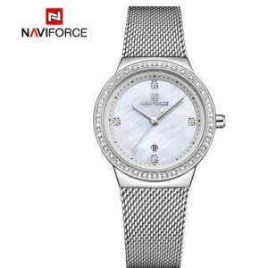 Naviforce-NF5005SW-Ladies-Quartz-Stainless-Steel-Watch