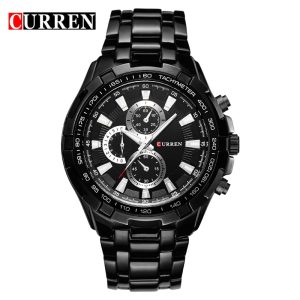 Curren-8023BL-Quartz-Stainless-Steel-Mens-Watch