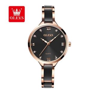 Olevs-5872BLGL-Ladies-Quartz-Stainless-Steel-Watch