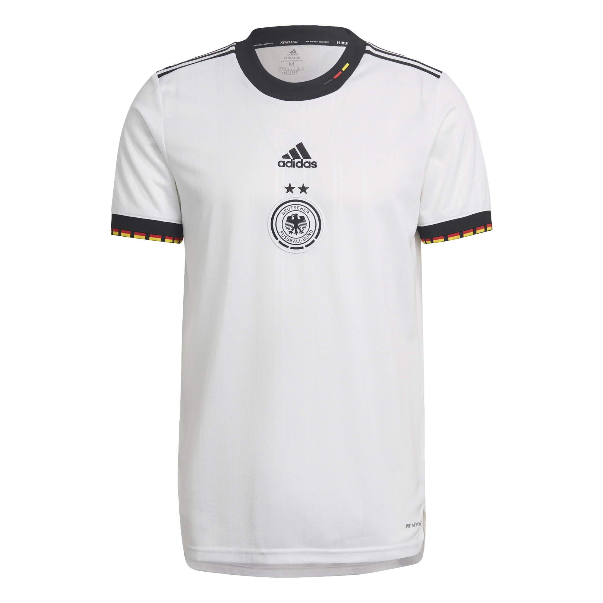 Adidas Men's Germany 2022 Home Jersey - White, L