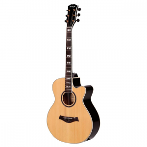 Enya-EF-18NA-Folk-Cutaway-Acoustic-Guitar