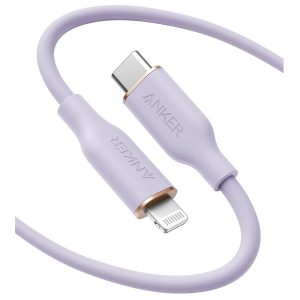 Anker-PowerLine-Soft-USB-C-to-Lightning-Cable-3ft-Purple