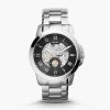 Fossil-Grant-ME3055-Automatic-Black-Skeleton-Dial-Mens-Watch