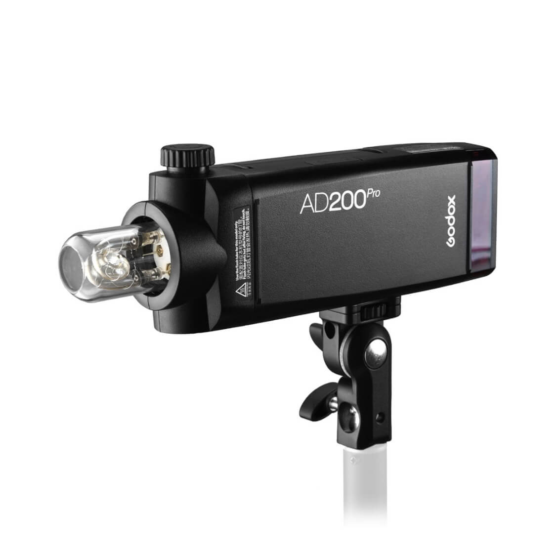  GODOX Estroboscópico AD200 Pro AD200Pro, 200Ws 2.4G Flash  Strobe, 1/8000 HSS, 500 destellos de potencia completa, reciclaje de  0.01-1.8s, batería de 2900mAh, bombilla desnuda/cabezal flash Speedlite  Fresnel, ligero y compacto 