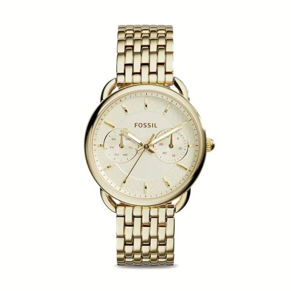 Fossil Tailor Chronograph Gold-tone Ladies Watch - ES3714