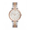 Fossil Jacqueline Silver Dial Stainless Steel Ladies Watch - ES3844