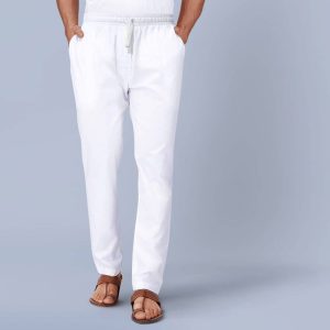Mens-Premium-Pajama-White