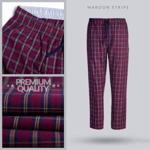 Mens-Premium-Trouser-Maroon-Stripe
