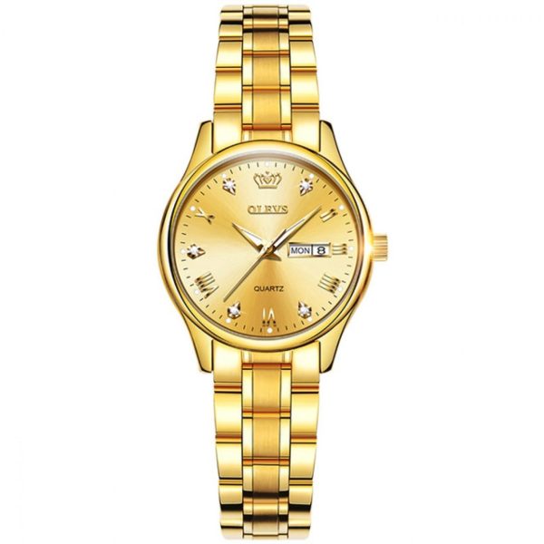 Olevs-5563L-Gold-Dial-Gold-tone-Stainless-steel-Ladies-Watch