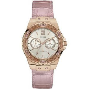 Guess Limelight Chronograph White Dial Ladies Watch - W0775L3