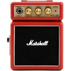 Marshall MS-2R Red Micro Guiter Amp Pro Music