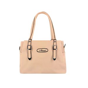 Tote Handbag with 3 Chambers - AHB (Bisque)