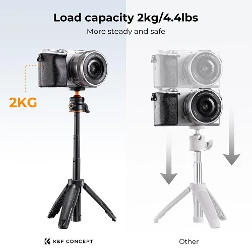 KF-Concept-MS-02-Mini-Tripod-Selfie-Stick-with-Wireless-Remote-5